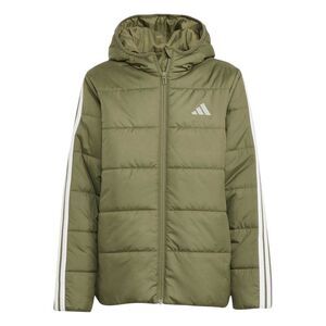 Adidas Childrens/Kids Essentials 3 Stripes  Jacket / Khaki